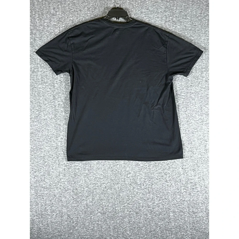 Polo Ralph‎ Lauren Mens XL Black Classic Cotton Crewneck T-Shirt Red Pony Logo